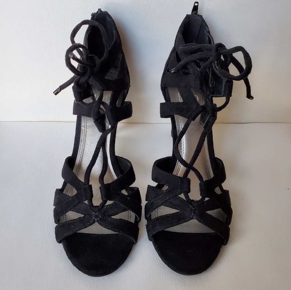 Black Impo Tanny Heels, size 8